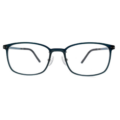 Buen precio FU1809 Gafas de inyección duraderas de forma rectangular clásica Cuadros de forma rectangular Gafas de ajuste medio en línea