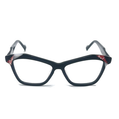Buen precio AD185 Estylish Acetate Optical Frame para el confort de todo el día Gafas ópticas en línea