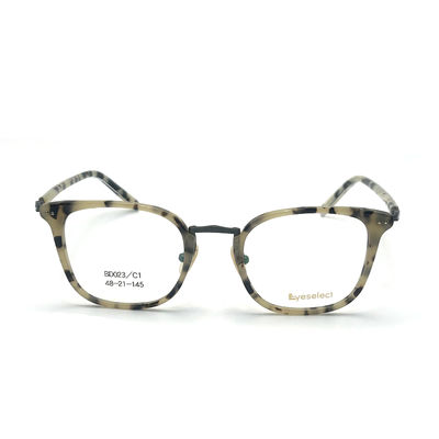 Buen precio BD023 Gafas de mujer con estilo marcos metálicos de acetato para cada ocasión en línea