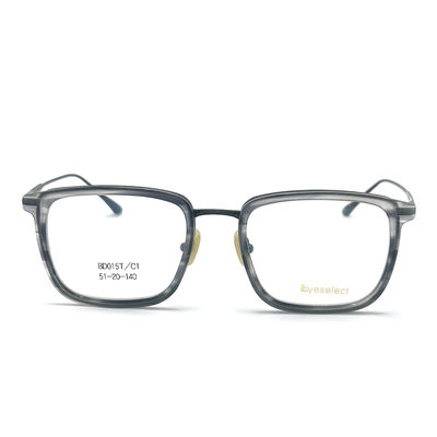 Buen precio BD015T Marcos de acetato de metal unisex con titanio - El mejor accesorio de moda en línea