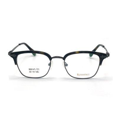 Buen precio BD014 Cuadrado Acetato de metal de los marcos disponibles en 145 mm de longitud del templo en línea