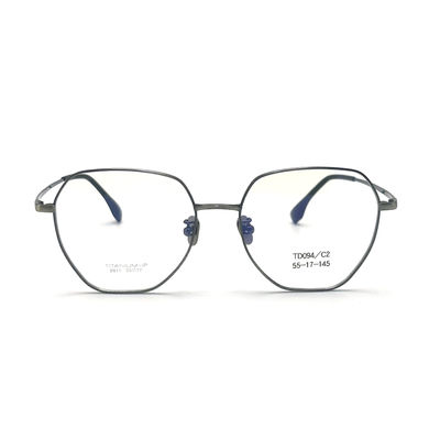 Buen precio TD094 Unisex Ronda de titanio marco Opción superior para gafas excepcionales en línea