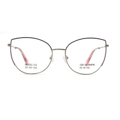Buen precio MD152 Marcos ópticos metálicos de acero inoxidable para mujeres en línea