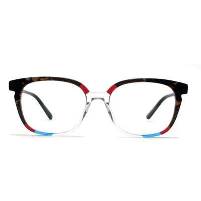 Buen precio AD204 Marco óptico de acetato personalizado para un rendimiento óptimo y una forma cuadrada en línea