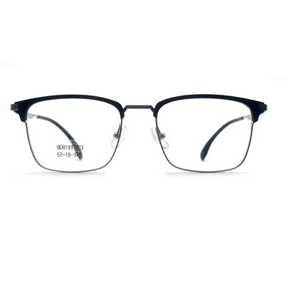 Buen precio BD019T Diseño cuadrado Armazones de acetato de metal con estructura de marco completo en línea